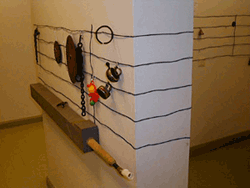 Tilpeh��ri� nuottiviivastolla, kuva: Janne Kulosaari